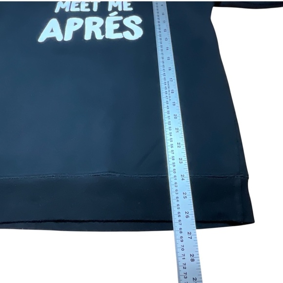 BRUNETTE THE LABEL Cotton Blend Long Sleeve Sweatshirt Graphic Print US Sz S/M - Picture 7 of 9